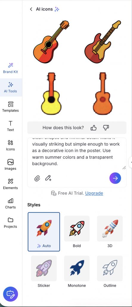 Venngage AI Icon Generator